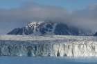 Norway, Svalbard. Monacobreen Glacier ends in Arctic Ocean. Art Print